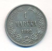 1 марка 1892 года L Для Финляндии