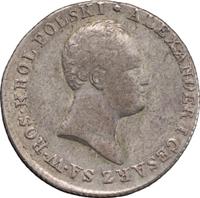 2 злотых 1816 года IВ Для Польши