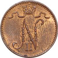 1 пенни 1916 года  Для Финляндии