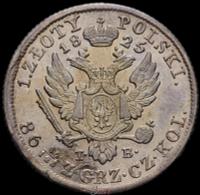 1 злотый 1825 года IВ Для Польши