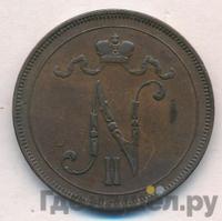 10 пенни 1900 года  Для Финляндии
