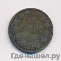 10 пенни 1899 года  Для Финляндии