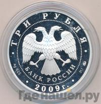 3 рубля 2009 года ММД