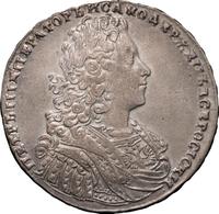 1 рубль 1728 года