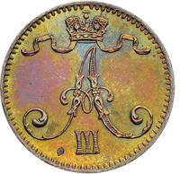 1 пенни 1894 года  Для Финляндии