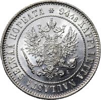 1 марка 1907 года L Для Финляндии