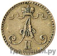 1 пенни 1864 года  Для Финляндии