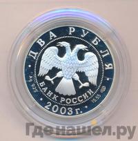 2 рубля 2003 года СПМД