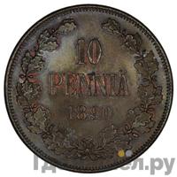 10 пенни 1890 года