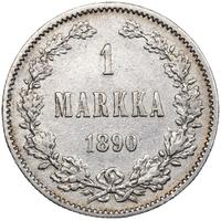 1 марка 1890 года L Для Финляндии