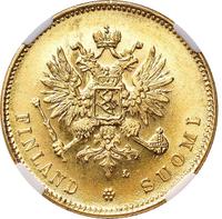 20 марок 1910 года L Для Финляндии