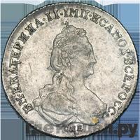 Полуполтинник 1781 года