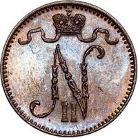 1 пенни 1899 года  Для Финляндии