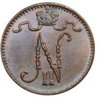 1 пенни 1911 года  Для Финляндии