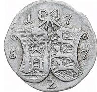 2 копейки 1757 года