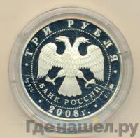 3 рубля 2008 года ММД