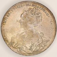1 рубль 1725 года