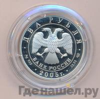 2 рубля 2005 года СПМД