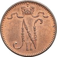 1 пенни 1900 года  Для Финляндии