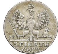 1/3 талера 1761 года  Для Пруссии