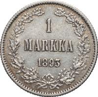 1 марка 1893 года L Для Финляндии