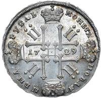 1 рубль 1729 года