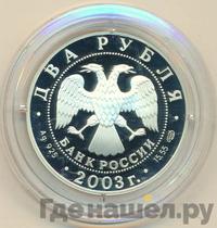 2 рубля 2003 года СПМД