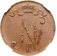5 пенни 1907 года  Для Финляндии