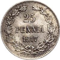 25 пенни 1917 года
