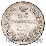 Полтина 1835 года СПБ НГ