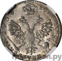 Тинф 1709 года IL-L Для Речи Посполитой