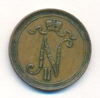 10 пенни 1907 года  Для Финляндии