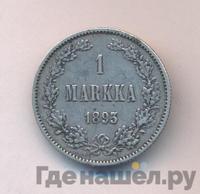 1 марка 1893 года L Для Финляндии
