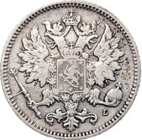 25 пенни 1890 года L Для Финляндии