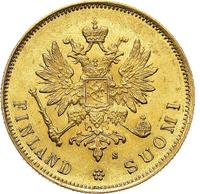 10 марок 1881 года S Для Финляндии