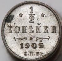 1/2 копейки 1909 года СПБ