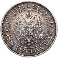 1 марка 1890 года L Для Финляндии