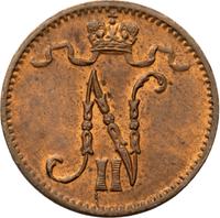 1 пенни 1916 года  Для Финляндии