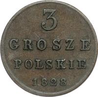 3 гроша 1828 года