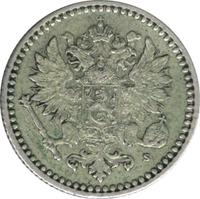 50 пенни 1869 года S Для Финляндии