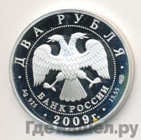 2 рубля 2009 года СПМД
