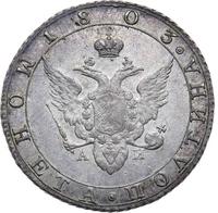 Полтина 1803 года