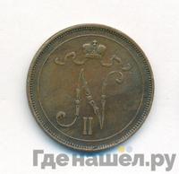 10 пенни 1899 года  Для Финляндии