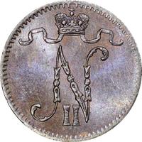 1 пенни 1900 года  Для Финляндии