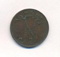 5 пенни 1901 года  Для Финляндии