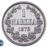 1 марка 1872 года S Для Финляндии