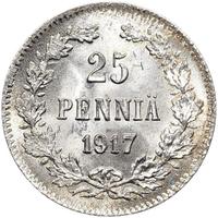 25 пенни 1917 года