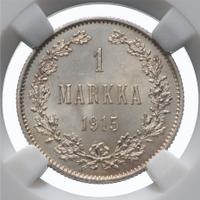 1 марка 1915 года S Для Финляндии