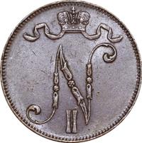 5 пенни 1913 года  Для Финляндии