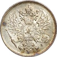 25 пенни 1909 года L Для Финляндии